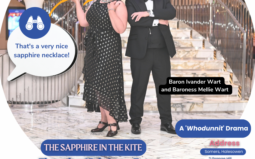 Whodunnit fundraiser – The Sapphire in the Kite