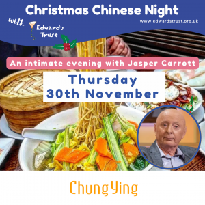 Christmas Chinese evening with Jasper Carrott